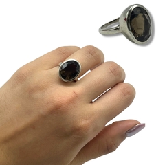 8.1 gr Anillo Piedra Negra - Ultimas Unidades Plata R 925 (SIN ESTUCHE)