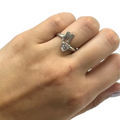 SIN-269 Anillo Iniciales / Variedad de Letras- Últimas Unidades Plata 925 - comprar online