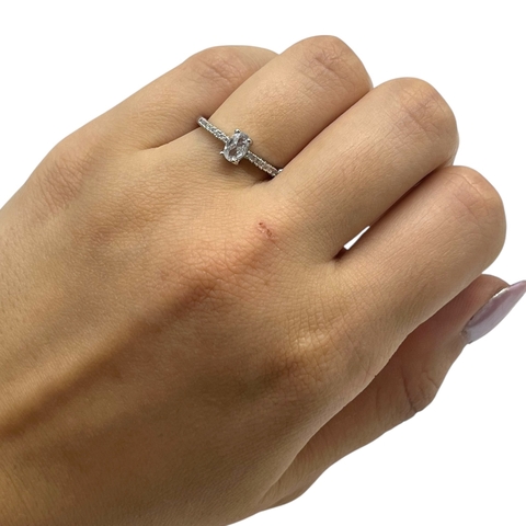 0455 Anillo Piedra/Ideal Compromiso - Últimas Unidades Metal (SIN ESTUCHE)