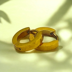 SIN-313 Aros Cubanos (15mm) - Últimas Unidades Acero Quirúrgico Dorado