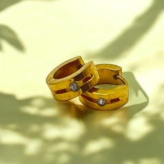 SIN-312 Aros Cubanos (15mm) - Últimas Unidades Acero Quirúrgico Dorado