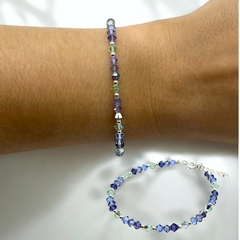 SWA-26 Pulsera Degrade Edición Limitada Plata Italiana (cadena de extensión) - comprar online