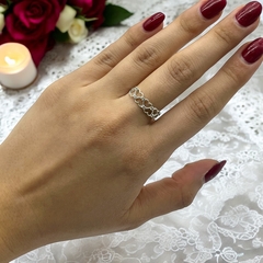ART-209 Anillo Siete Corazones Plata 925 (SIN ESTUCHE) en internet