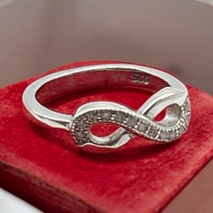 2.3 g Anillo Infinito con Cubis - Últimas Unidades Plata Italiana - comprar online