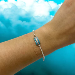 SIN-345 Pulsera Premium Argentina - Últimas Unidades Plata 925 - comprar online
