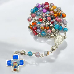 SIN-346 Rosario Piedras Porfi - Últimas Unidades Acero Quirúrgico - comprar online