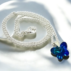 S/C Conjunto Mariposa + Cadena (45 cm) - Variedad de Colores Acero Blanco - tienda online