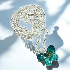 S/C Conjunto Mariposa + Cadena (45 cm) - Variedad de Colores Acero Blanco en internet