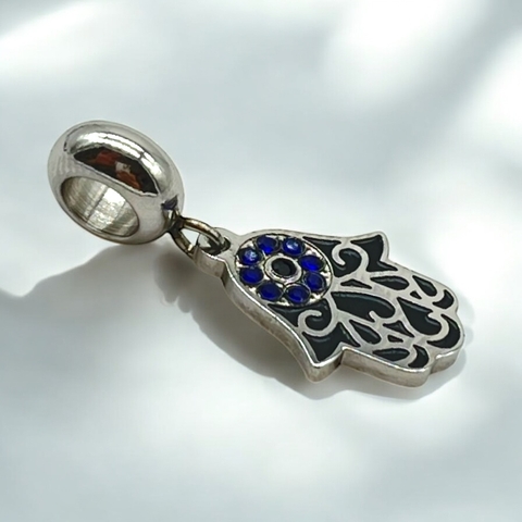 PAN-4 Dije Charm "Mano de Fatima" Acero Quirúrgico 316L