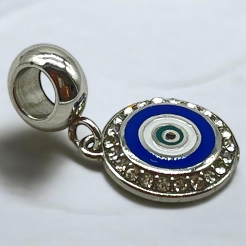 PAN-4 Dije Charm "ojito" Acero Quirúrgico 316L
