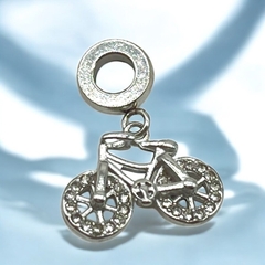 PAN-4 Dije Charm "Bicicleta" Acero Quirúrgico 316L