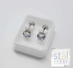 3322-97 ABRIDORES CUBIC CORAZON 5MM BLANCO