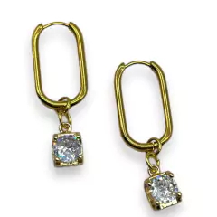 SIN- 59 Aros Premium Con Dijes - Variedad de Modelos Acero Quirúrgico Dorado en internet