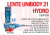 Lente de natación Unibody 21 adulto Hydro con protección UV y antiniebla