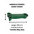 POWER BAND PREMIUM 4,5cm X 100cm - Verde - comprar online