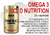 Omega 3 Fish Oil Gold Nutrition 30 cápsulas EPA DHA

