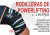 Rodilleras de Powerlifting G-Sports L (2m). Compresión y soporte para levantamiento de pesas y entrenamientos de fuerza. Protección para rodillas.