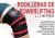 Rodilleras de Powerlifting G-Sports L (2m). Compresión y soporte para levantamiento de pesas y entrenamientos de fuerza. Protección para rodillas.