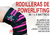 Rodilleras de Powerlifting G-Sports M (1,5m). Compresión y soporte para levantamiento de pesas y entrenamientos de fuerza. Protección para rodillas