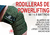 Rodilleras de Powerlifting G-Sports M (1,5m). Compresión y soporte para levantamiento de pesas y entrenamientos de fuerza. Protección para rodillas