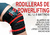 Rodilleras de Powerlifting G-Sports XL (2,5m). Compresión y soporte para levantamiento de pesas y entrenamientos de fuerza. Protección para rodillas.
