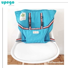 SILLA POCKET TURQUESA - tienda online