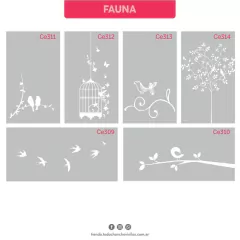 FAUNA (10 modelos) en internet