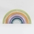Arcoiris ancho de madera de 12 arcos pastel