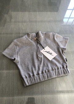 Zipped Crop Sport (mangas cortas) - tienda online