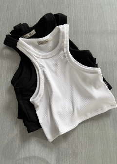 Musculosa Susu Ultra Crop Ribbed - Estate Atenta