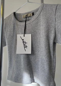 Croptee Ribbed Basic - Punto Morley (+5 colores) - Estate Atenta