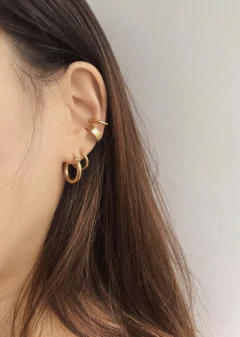 Imagen de Argollitas Minimal Hoops Baby 1,2 cm