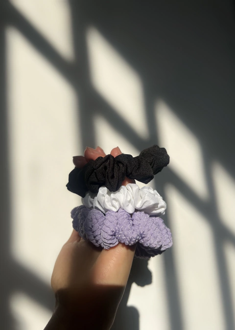 PACK #4 Baby Scrunchies