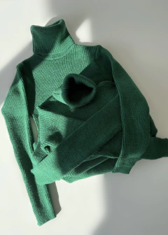 Imagen de Polera Punto Elástico Essential High Neck (11 colores)