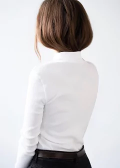 Camiseta Doble Polera Larga - Punto Morley - tienda online