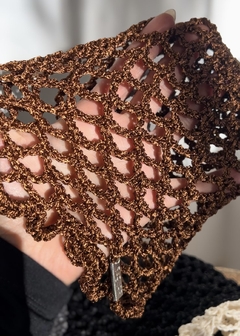 Imagen de MESH HAT SEDA CROCHET PUNTO RED