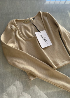 Camiseta Juicy Escote Cuadrado / Punto Morley - tienda online