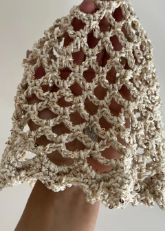 Imagen de MESH HAT SEDA CROCHET PUNTO RED