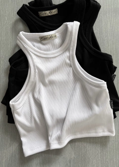 Musculosa Susu Ultra Crop Ribbed