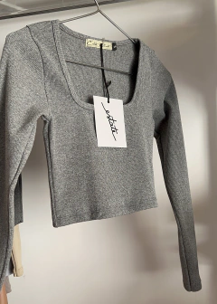 Camiseta Juicy Escote Cuadrado / Punto Morley en internet