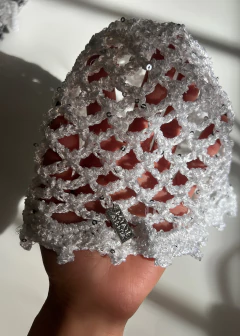 Imagen de MESH HAT SEDA CROCHET PUNTO RED