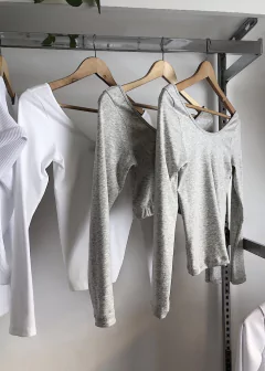 Camiseta Dance Larga Algodón / Lycra