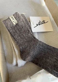 Brown Socks - medias de lana