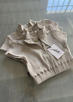 Zipped Crop Sport (mangas cortas) - comprar online