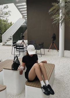 Remera Crop (básica algodón con lycra) - comprar online