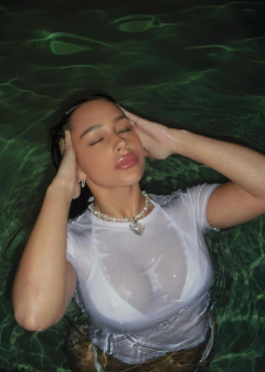 Imagen de Collar Glossy Heart Pearl