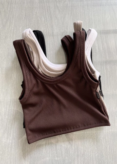 Basic Top Musculosa - Punto Morley (+ 11 colores) - Estate Atenta