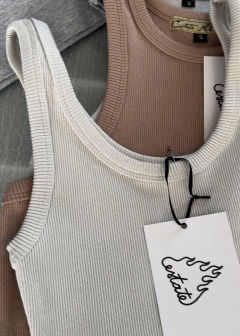 Basic Top Musculosa - Punto Morley (+ 11 colores) - Estate Atenta