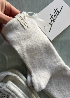 Creamy Socks (lana) - medias de lana en internet