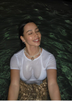 Collar Glossy Heart Pearl - comprar online